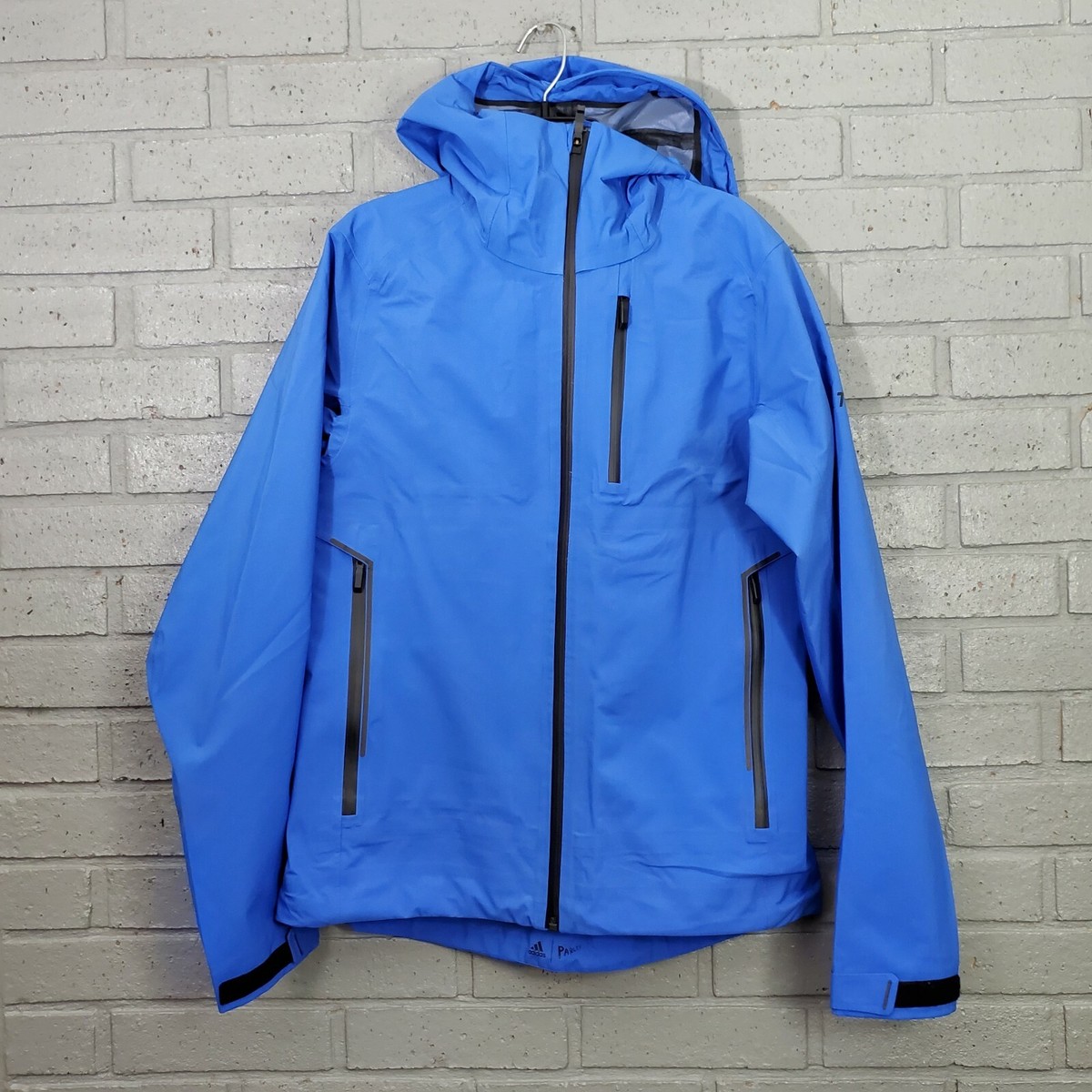 $300 Womens Size S Adidas Terrex Parley Layer Rain Jacket CY1925