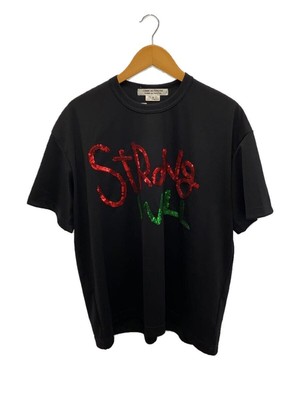 COMME DES GARCONS T-SHIRT M POLYESTER Black RN-T006 Used | eBay