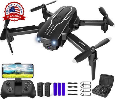 Drone Con Cámara Para Niños Con Juguetes De Cámara De Video En Vivo 1080P HD NEW
