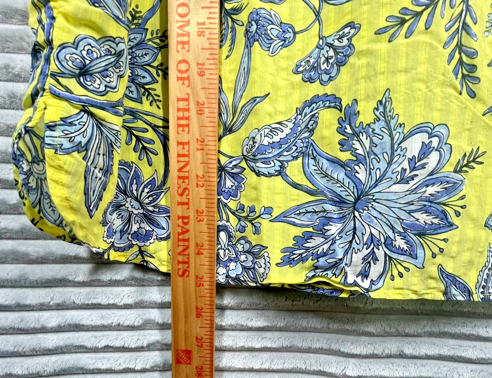 Loft Garden Smocked Split Neck Flutter Ruffle Top… - image 7