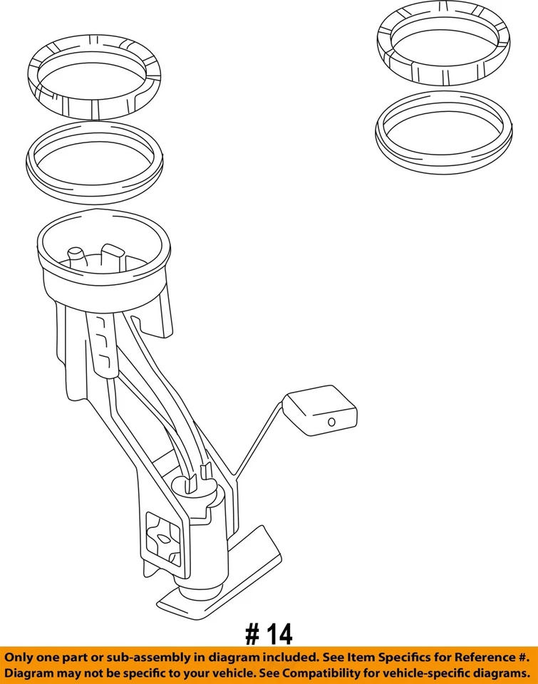 Used Fuel Pump fits: 2002 Bmw X5 Pump Assembly 3.0 Grade C - Image 4 of 4