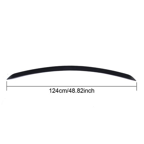 For Mercedes Benz W213 E250 E300 E63 2016-19 Carbon Fiber Rear Trunk Spoiler - Picture 8 of 9