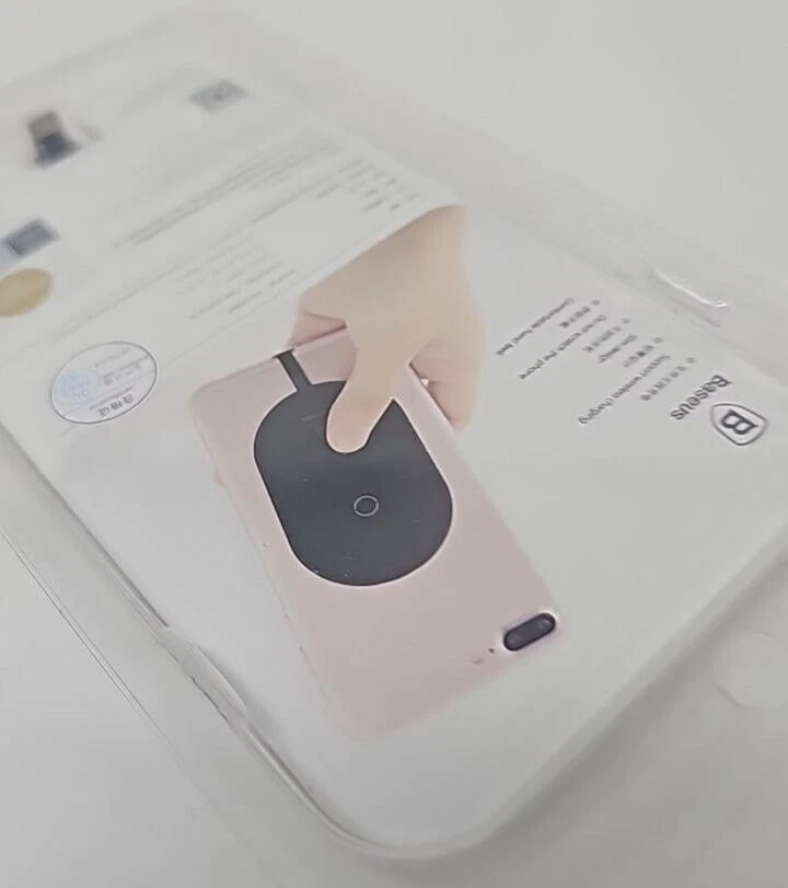Baseus iPhone Wireless Charging Receiver Pad 5W for iPhone 15 14 13 12 Pro Max - Image 2 of 4