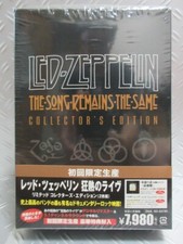 LED ZEPPELIN The Song Remains The Same 2DVD Box Set Limited 5000 w/ T-Shirt JPN