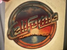 California Sunset Sunrise Vintage Heat Transfer Iron On Original