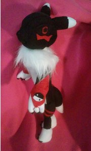 Custom Handmade Anime Manga Videogame Dark Renamon Plushie Plush | eBay