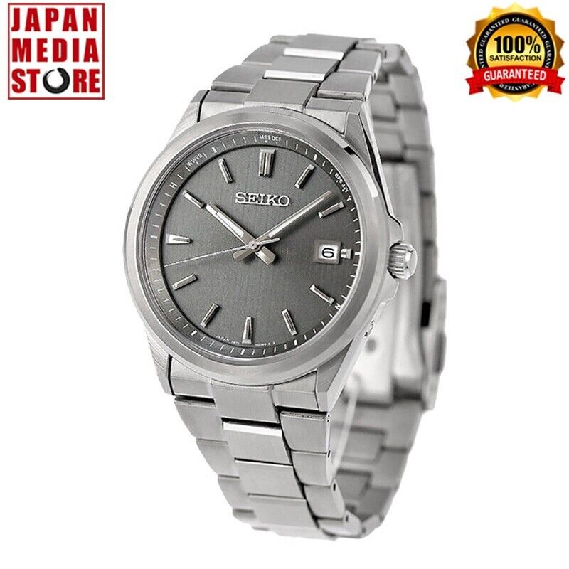 Seiko Selection SBTM347 Gray Dial Solar Atomic Radio Seiko Selection SBTM347 Gray Dial Solar Atomic Radio