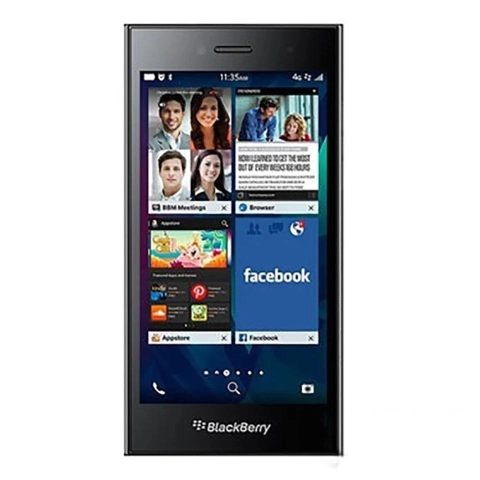 Original Blackberry Leap Z20 BlackBerryOS 5.0" 16GB ROM QWERTY Mobile Phones - Image 4 of 4