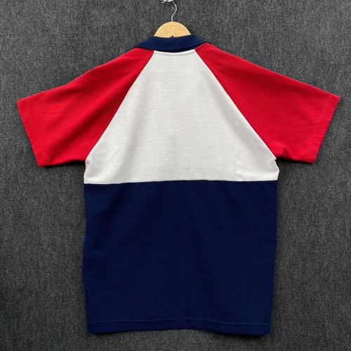 Vintage Coca-Cola Sydney Olympics 2000 Large Short Sleeve Polo Shirt Colourblock - Picture 11 of 12