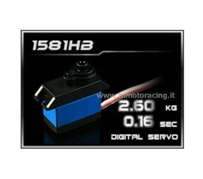 Mini Servo Digital Power HD Von 2.60Kg 0,16 Sec. HD-1581HB Getriebe Kunststoff