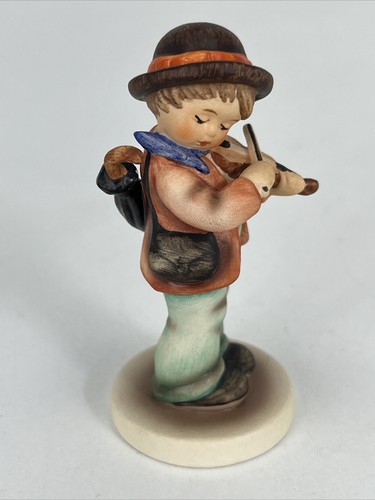 Hummel Porcelain Figurine "Little Fiddler" #2 4/0 W. Germany 3" 1984 No Box - Picture 4 of 5