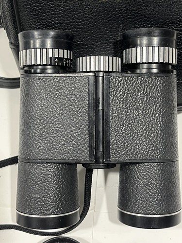 VINTAGE BUSHNELL BROADFIELD COMPACT Light Weight WIDE FIELD 8X30 8.5° BINOCULARS - Picture 8 of 18