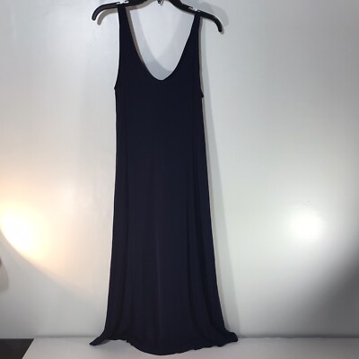 Lauren Ralph Lauren Petite Navy X-Soft Sleeveless Maxi Dress Womens Size  P/M