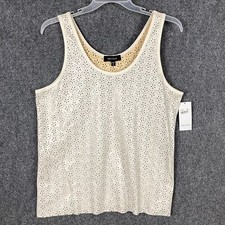 Karen Kane Tank Top Women's XL NWT Made In USA Rayon Blend Adults
