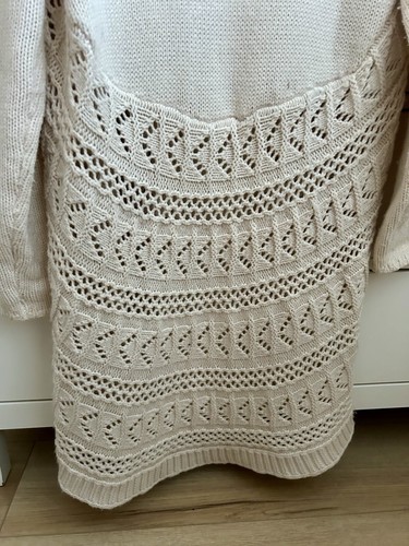 Women’s Cream Shawl Cardigan Sweater Coldwater Creek- Medium - EUC !!! - Picture 11 of 13