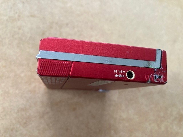 SONY WM-30 Walkman Cassette Player Red Good GP | eBay