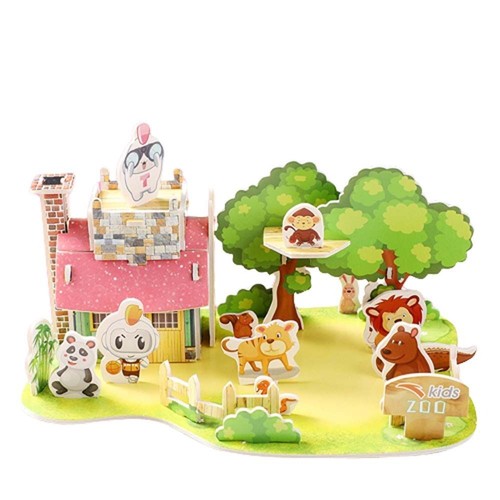 Assembly Building Blocks 3D Castle Building Block Toy Kids - Picture 13 of 42