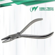 Dental Orthodontic Flat Nose Pliers Braces Removal Surgical Tool German Steel