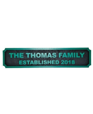 3D personalisiertes Straßenschild, Zuhause, Geschenk für alle Anlässe, versch. Farben