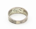 MCA MEXICO 925 Sterling Silver Vintage Inlaid Jasper Pattern Ring Sz 8  RG10882 — photo 3