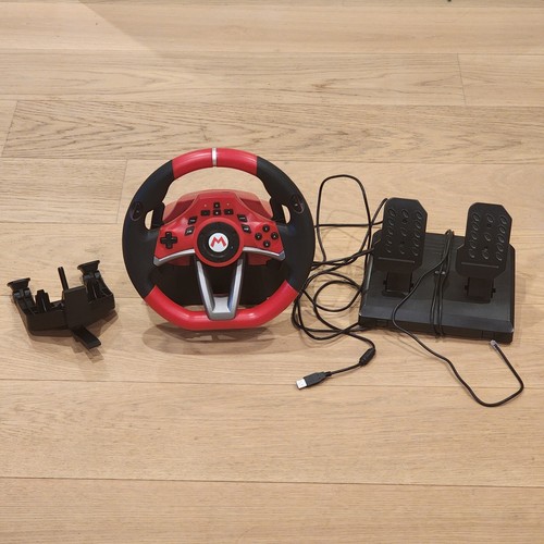 Hori NSW228 Mario Kart Racing Wheel for Nintendo Switch 873124008616