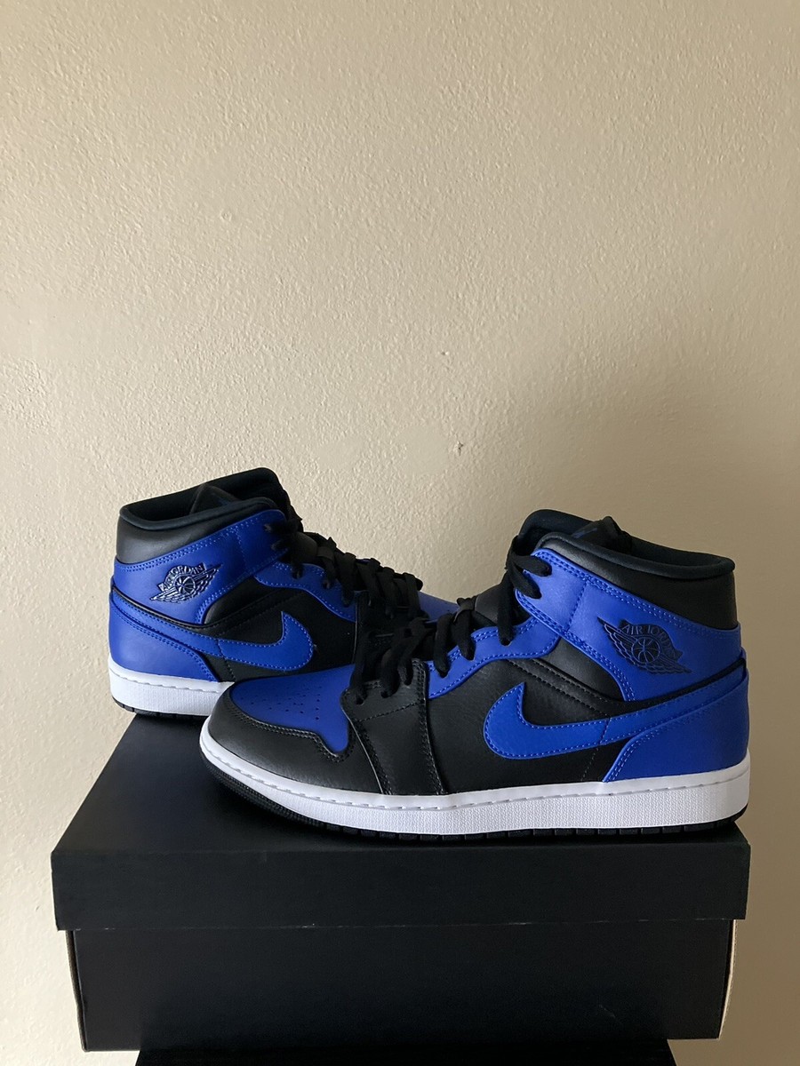 Jordan 1 Mid Hyper Royal 10.5M 194501095419 | eBay