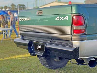 Steelcraft HD22200 HD Replacement Rear Bumper for 1994-2002 Dodge Ram 2500/3500