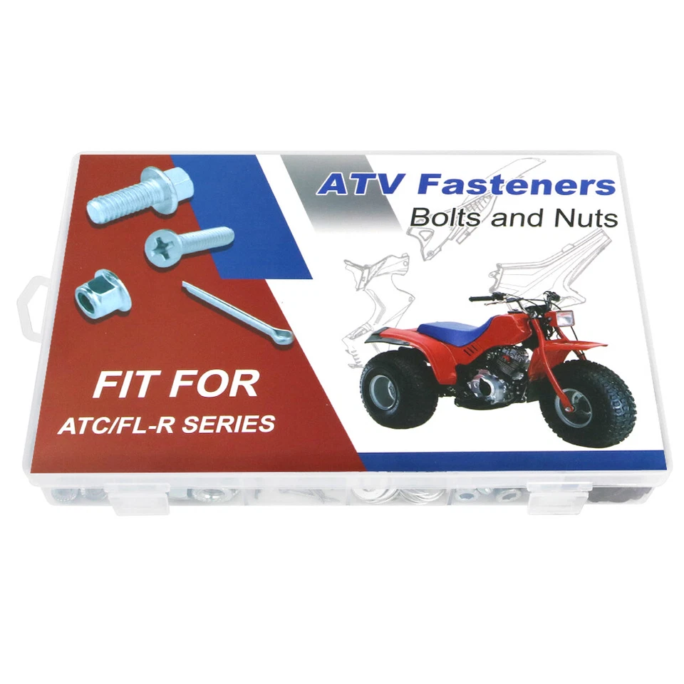 Kit de pernos de carenado de sujetador apto para HONDA ATC185 1980-1983 ATC200 ATC250 1981-1987 Foto 4 de 4