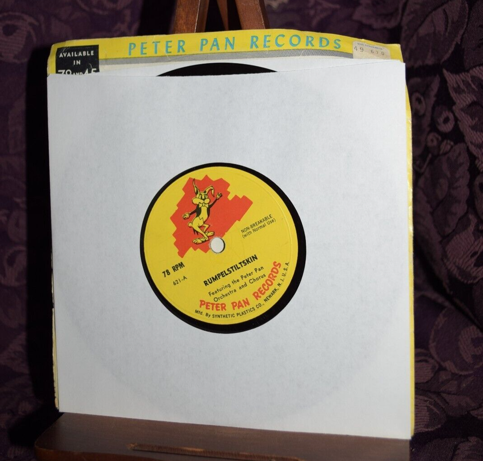 Rumpelstiltskin Peter Pan Records 621 78 RPM 1973 Vintage VG+ / VG+ eBay