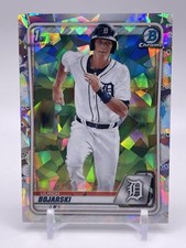 Ulrich Bojarski 2020 1st Bowman Chrome Atomic Parallel #BCP-14 Detroit Tigers