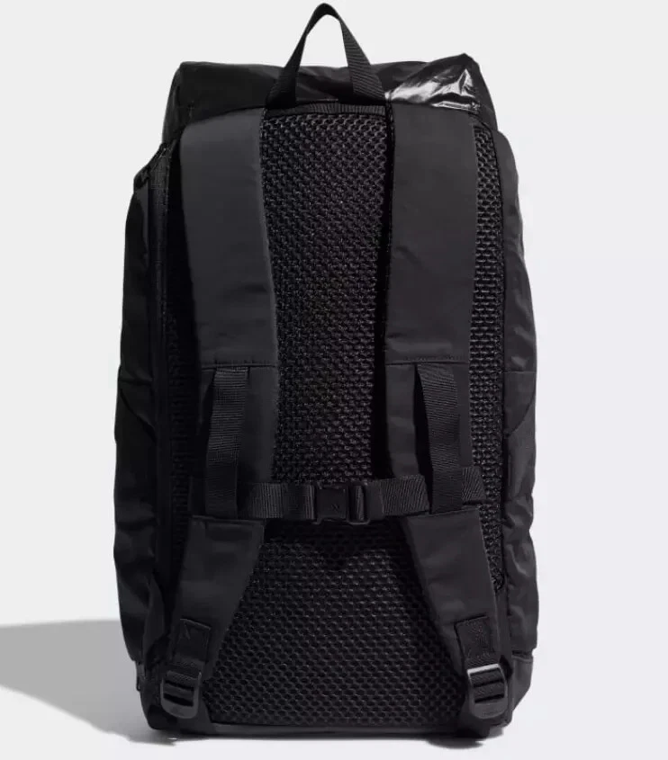 ADIDAS SPORTS FUNCTIONAL TRAINING FLAP BACKPACK BAG - BLACK GM4538 - UNISEX 30L - Image 3 of 4