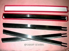 12 EASTMAN HSS STRAIGHT CUTTING MACHINE KNIVES 6"   #6E