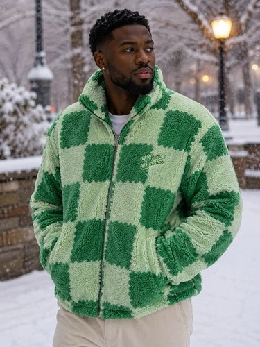 NWT Watson Studios Sherpa jacket in spearmint size M - product listing photo