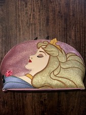 Disney Danielle Nicole Sleeping Beauty  Maleficent Two Face Zipper Clutch Bag