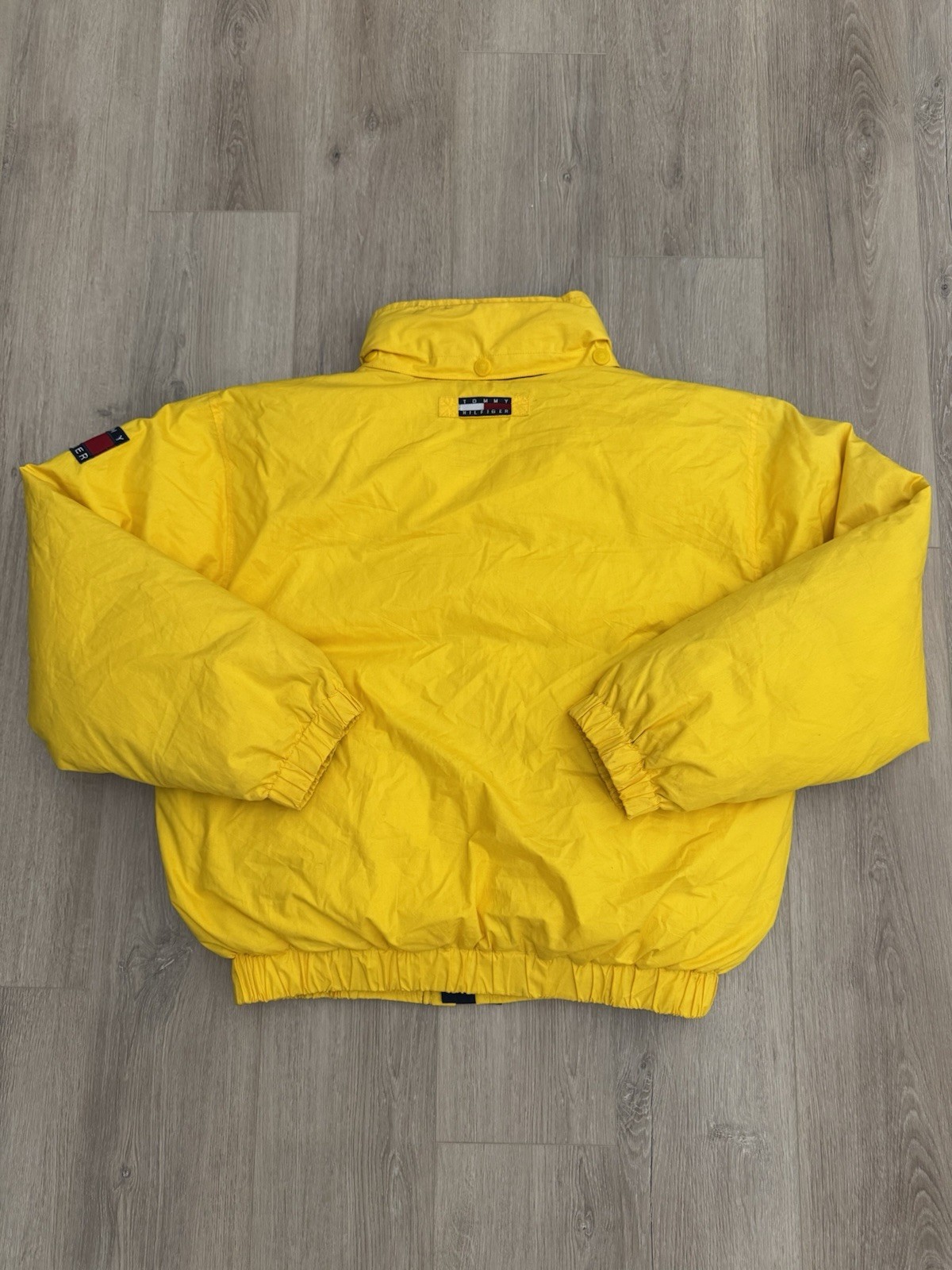 vintage 90s Tommy Hilfiger Rare Puffer Jacket Deadstock XL New w/ Tags 1990s image 3