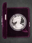 1990 American 1oz .999 Silver Eagle PROOF w/ Clamshell #2