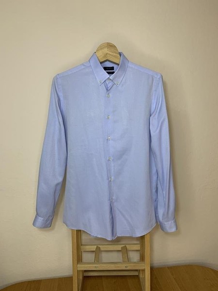 Men Liu Jo Shirt Blue Cotton 40 /L / 48 #A5WG