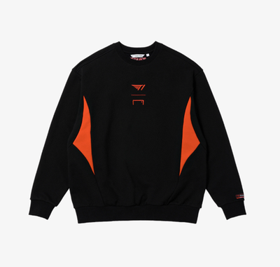 T1 2025 Clubhouse SweatShirt Black League of Legends Korea 100