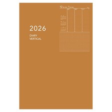 Daigo 2026 Planner, Appointment Weekly, Vertical, B6, Orange, E8154, Starts Jan 