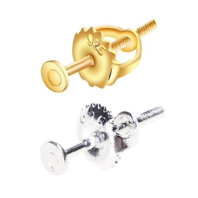 10Pcs Secure Earplug Retainer Earplugs Locking Clip Earring Backs for Droopy Ear