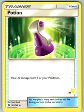 POKÉMON TCG POTION (#20 PIKACHU STAMPED) 127/149 PROMO BATTLE ACADEMY LP