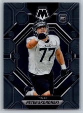 Peter Skoronski 2023 Panini Mosaic FOOTBALL #355 Tennessee Titans RC