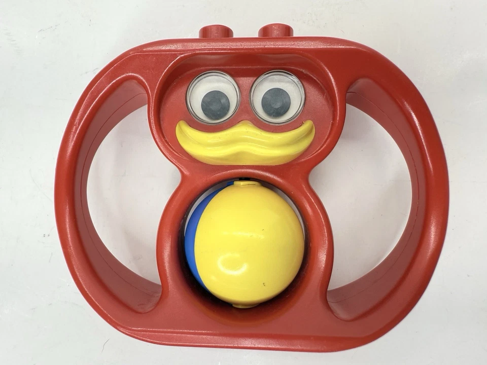 Juguetes para bebés Lego Duplo de colección sonajeros amarillo monopatín rojo ardilla pato sonajero Foto 4 de 4