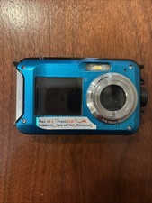 Dual Screen Waterproof Camera 48.0 Megapixels Front LCD Screen Digital Lens 8.15
