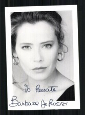 Barbara De Rossi attrice italiana originale firmata + G 48479