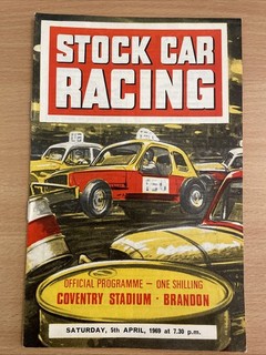 Stock Car Programme F1 Coventry 5 4 1969