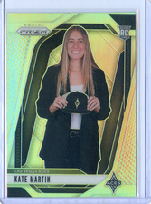 2024 Panini Prizm WNBA KATE MARTIN RC ROOKIE #148 VARIATION SILVER PRIZM