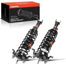 A-Premium Rear Pair 2 Shock Complete Strut  Coil Spring Assembly Compatibl...
