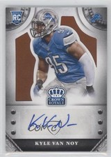 2014 Crown Royale Rookie Signatures Retail Bronze 98/99 Kyle Van Noy Auto 0p5