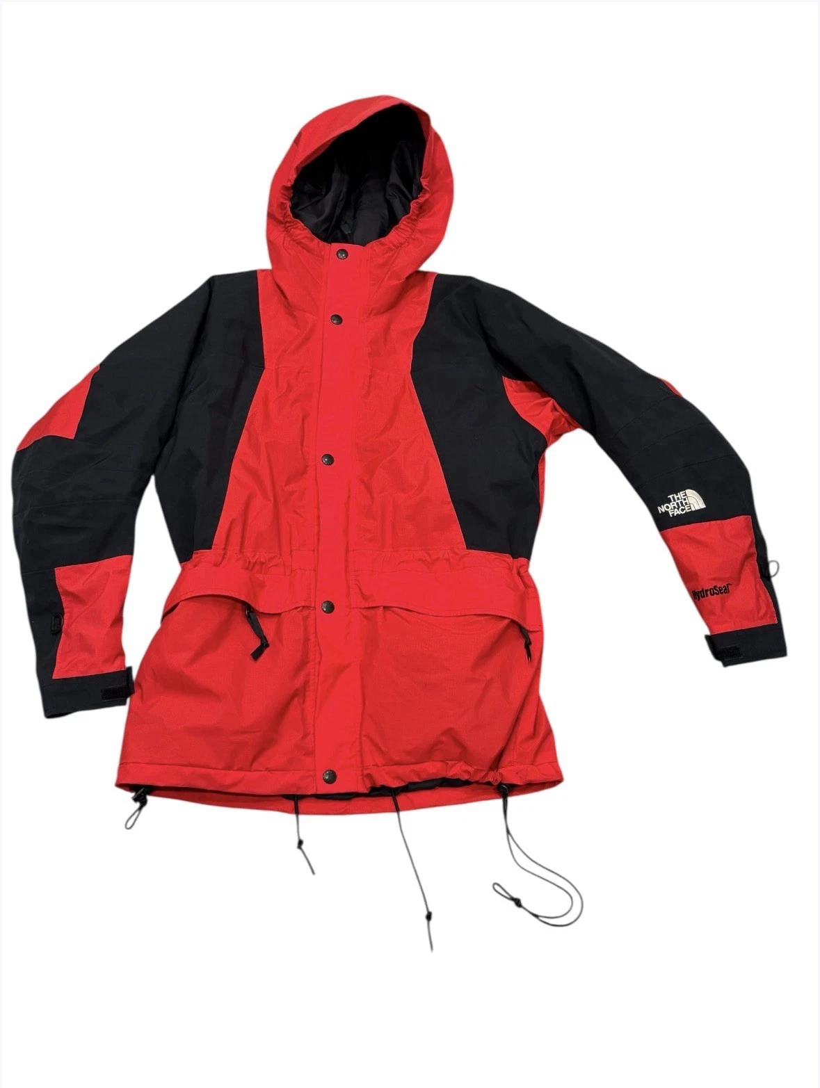 Vintage The North Face HydroSeal 90’s Jacket Red Waterproof Hooded Kids Large